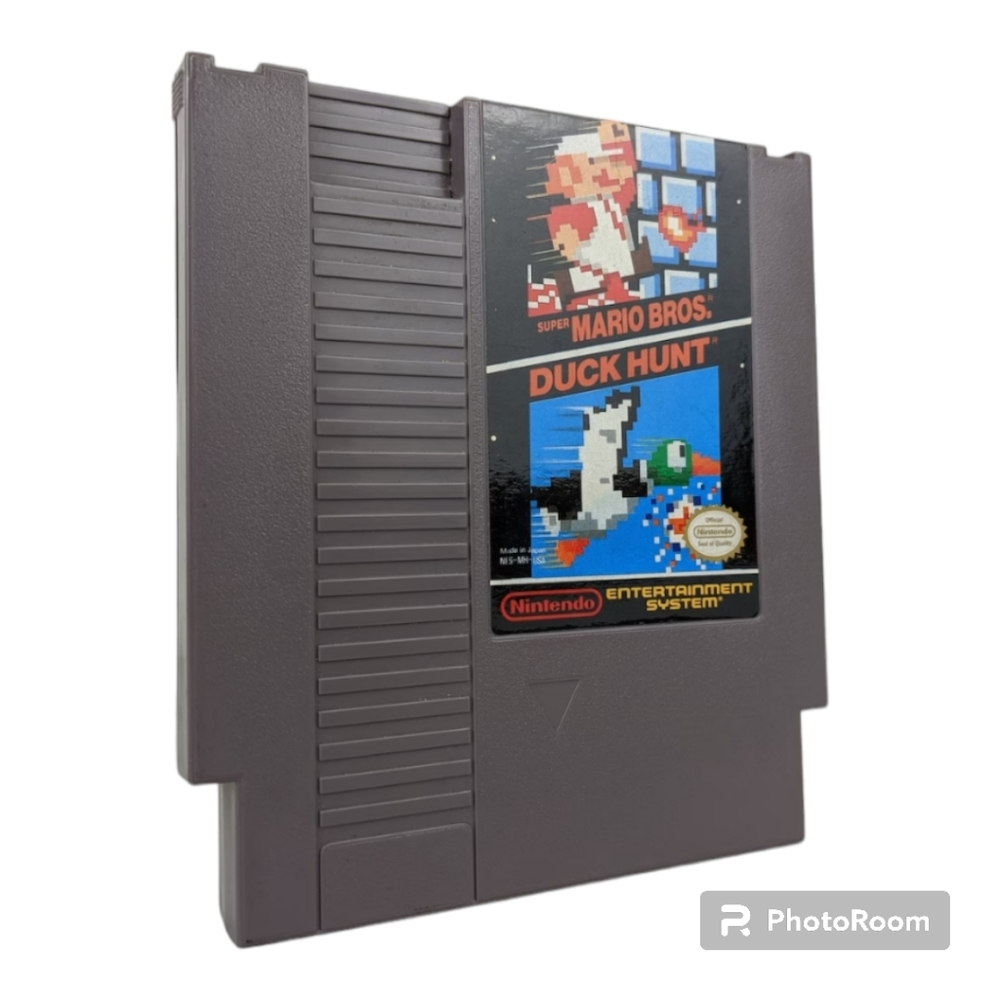 Super Mario Bros. Cart / Duck Hunt NES only - Authentic / Tested